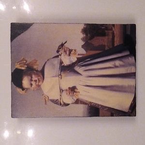 Prototype *Signed  Atlantis Tile, like Sid Dickens. *Rare & Retired wall art